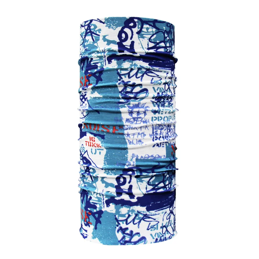 Special Design Custom Printing Headwear Kerchief Bandana Multicolor Hip-hop Tube Bandana
