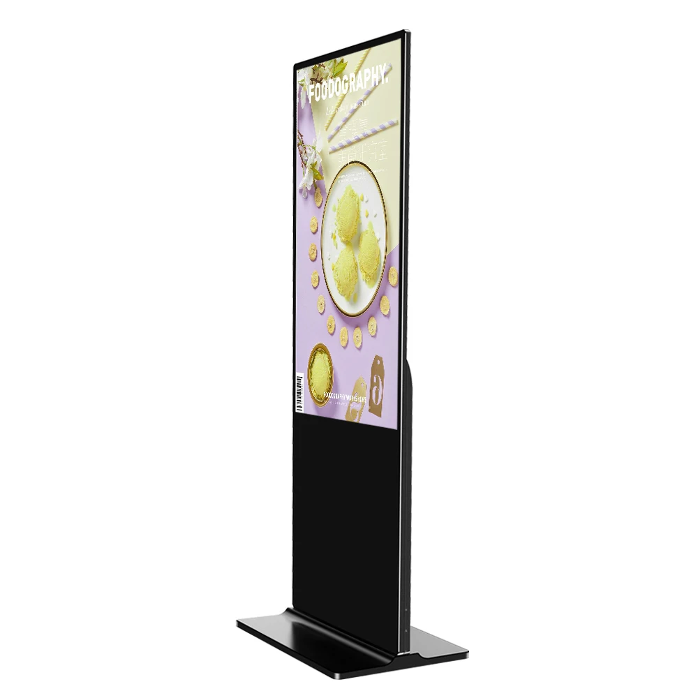 floor stand indoor digital signage software shop advertising screen advertising lcd display