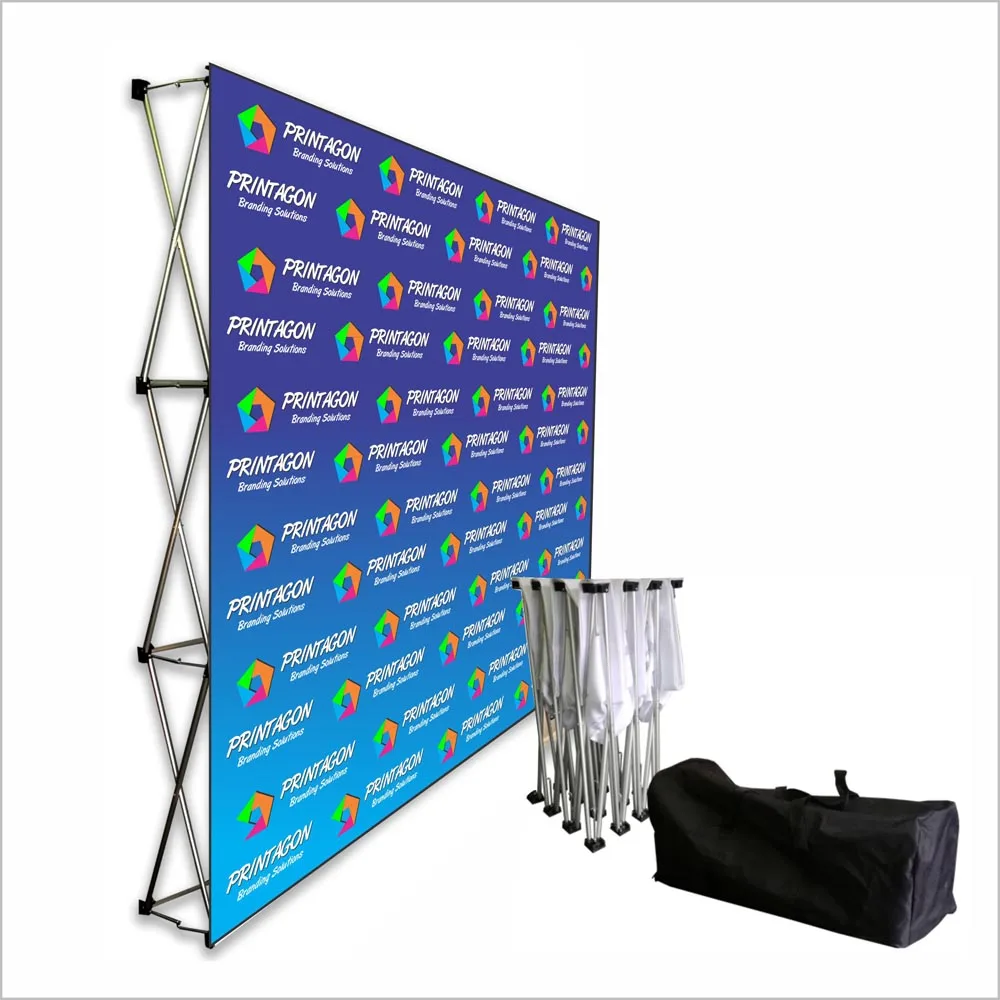 Brand Solution Custom Printing Your Design Pop up Wall Banner with Display Stand