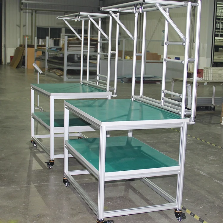 Light weight aluminum warehouse pipe rack storage pipe racking systems