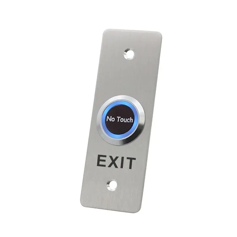 LED Indication Infrared Sensor Door Release Button  Door Access Control No Touch Exit Button