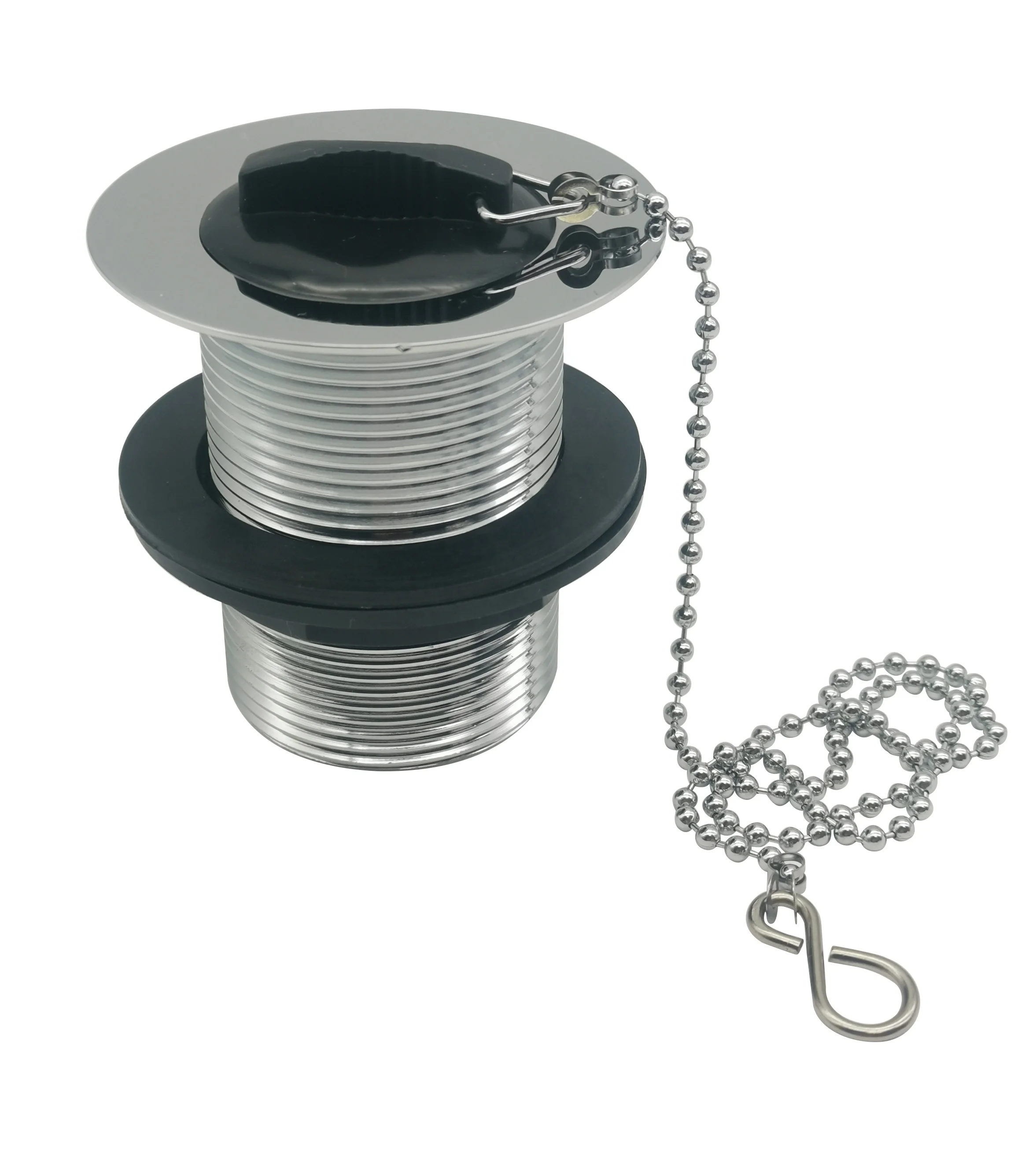 UK Design Brass Basin Drainer Sink  Drain  Washbasin Waste Strainer with Plug