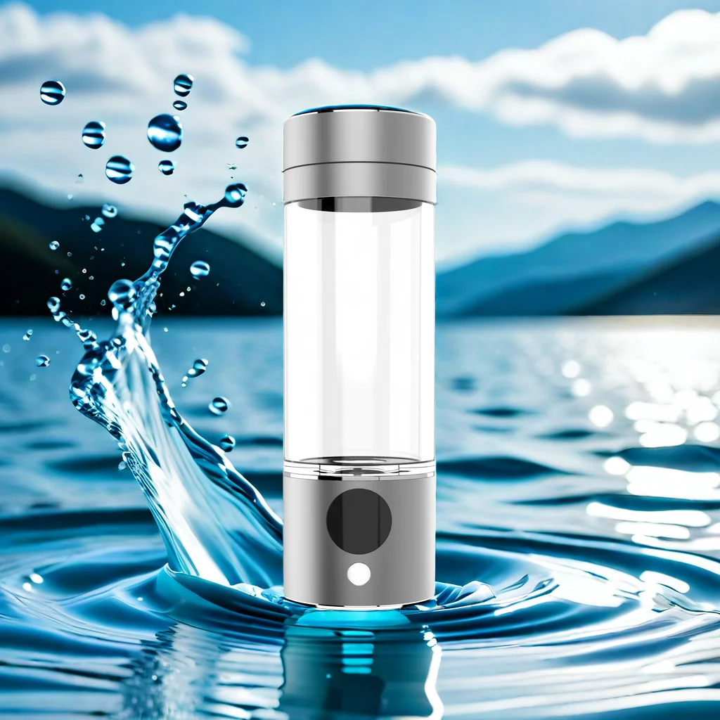 High Hydrogen Concentration Portable Hydrogen Water Generator With 2L Of Capacity With Ph Regulator For Home