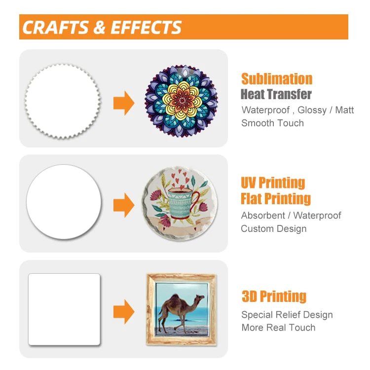 DIY can customize wholesale ceramic elephant molding magnet with soft magnetic back refrigerator decoration gift sublimation bla