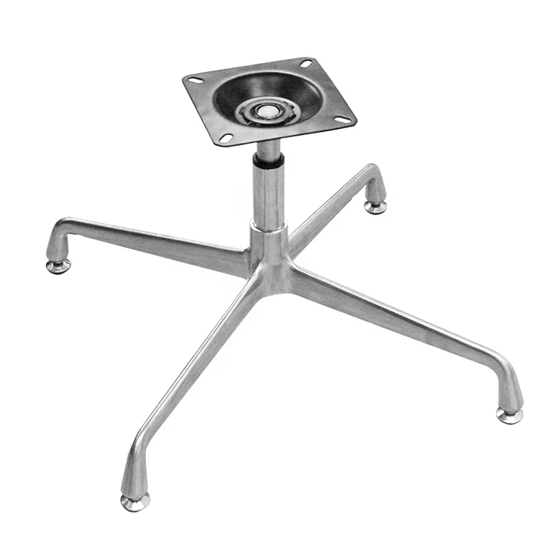 Factory  aluminum alloy die-cast polishing office chair, leisure chair four star base, office chair base