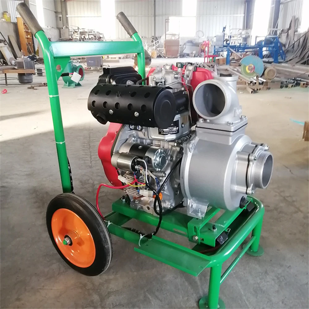 6 Inch 18hp 20hp Centrifugal Farm Irrigation Water Pump High Pressure Diesel Water Pump 10 Hp