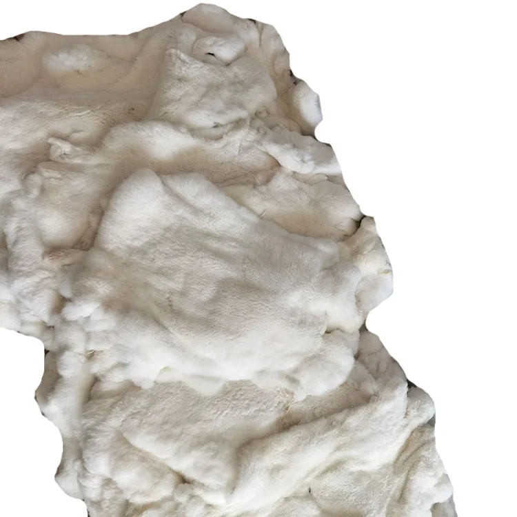 For Sale Rex Rabbit Skin 100% Genuine Rex Rabbit Fur Pelt