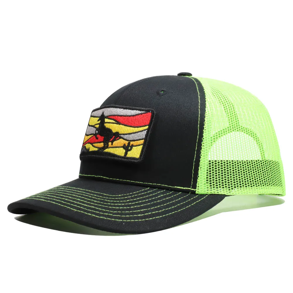 Бейсболка унисекс, сетчатая Кепка с нашивкой, 6 панелей, с вышивкой, 5 панелей, для взрослых