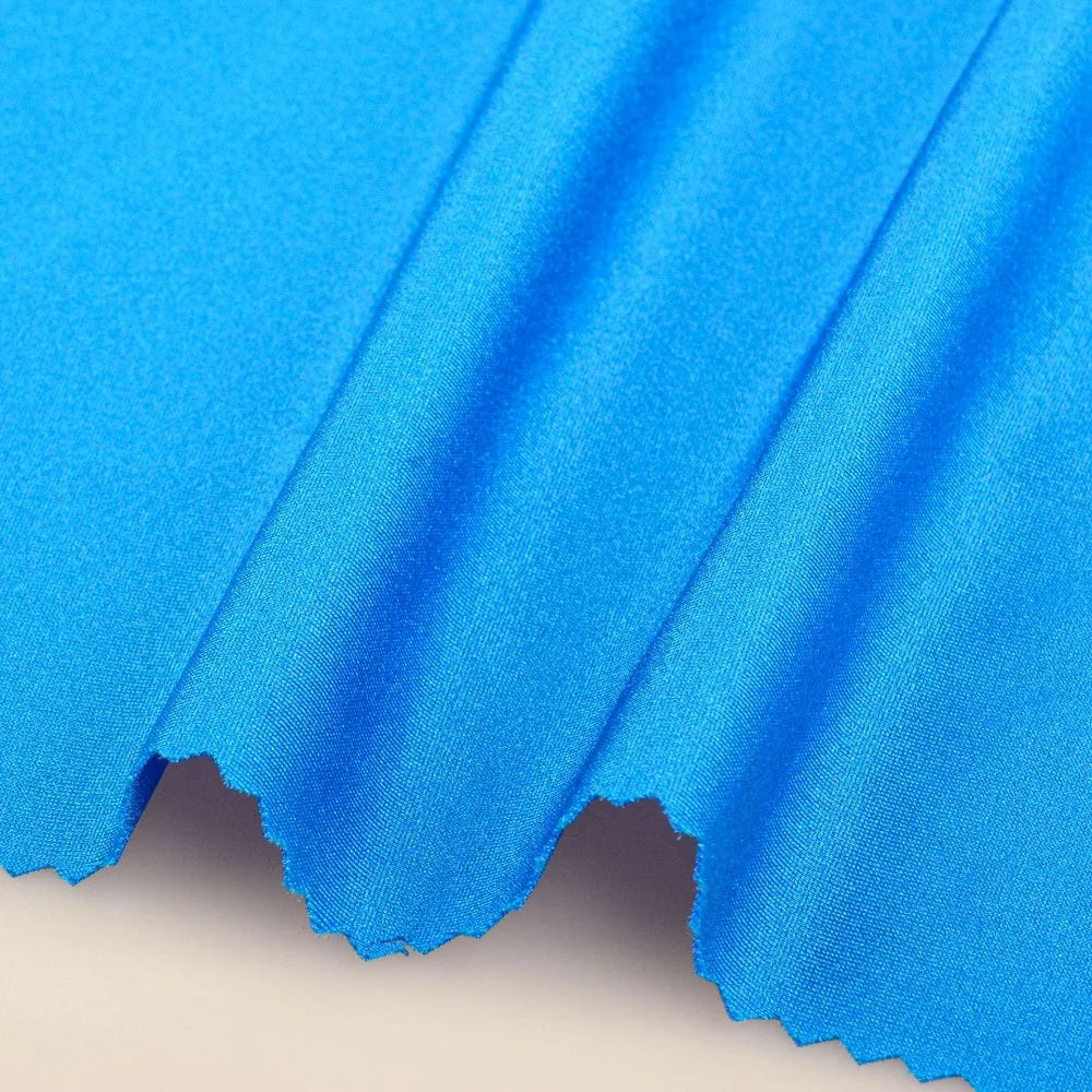 Nylon Spandex Waterproof Swimwear Fabric High Quality Shiny Swim Fabric