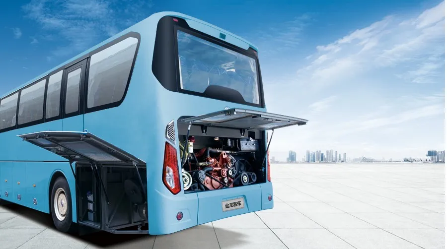 2024 KingLong Customizable Super Large Smart Bus XMQ6125QY High Speed Safe Sightseeing Bus Large Space 50 seats City Buses