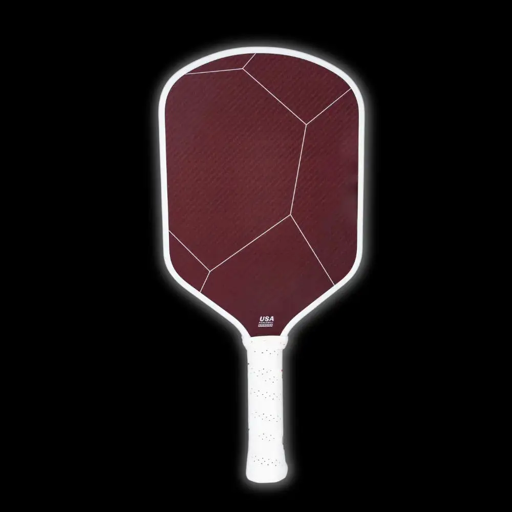 Wholesale High Quality OEM Custom Logo USAPA Approved 16mm Thermoformed Raw Toray T700 Carbon Fiber Pickleball Paddle