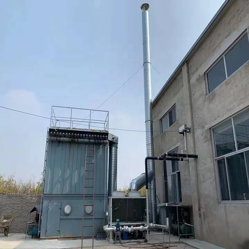 Industrial baghouse dust collector for wooden furniture manufacturing factory