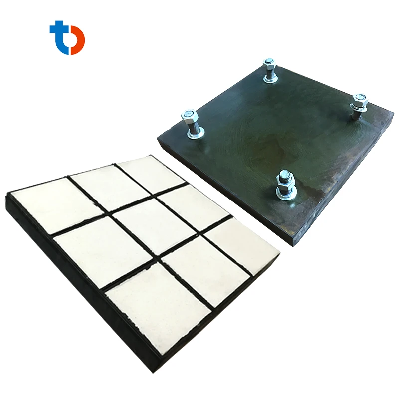 Bai-Ott Wear and Abrasion Resistant Chute Rubber Ceramic Lining