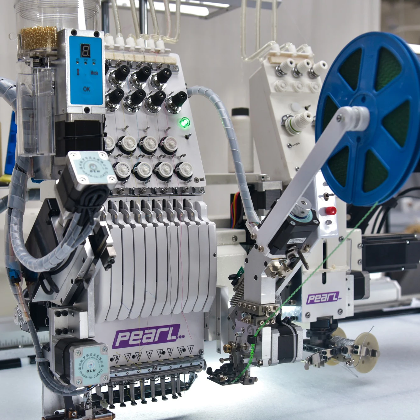 Wholesale Beads Sequin Embroidery Computerized Machine 1201+1 Cording Tapping Embroidery Machine