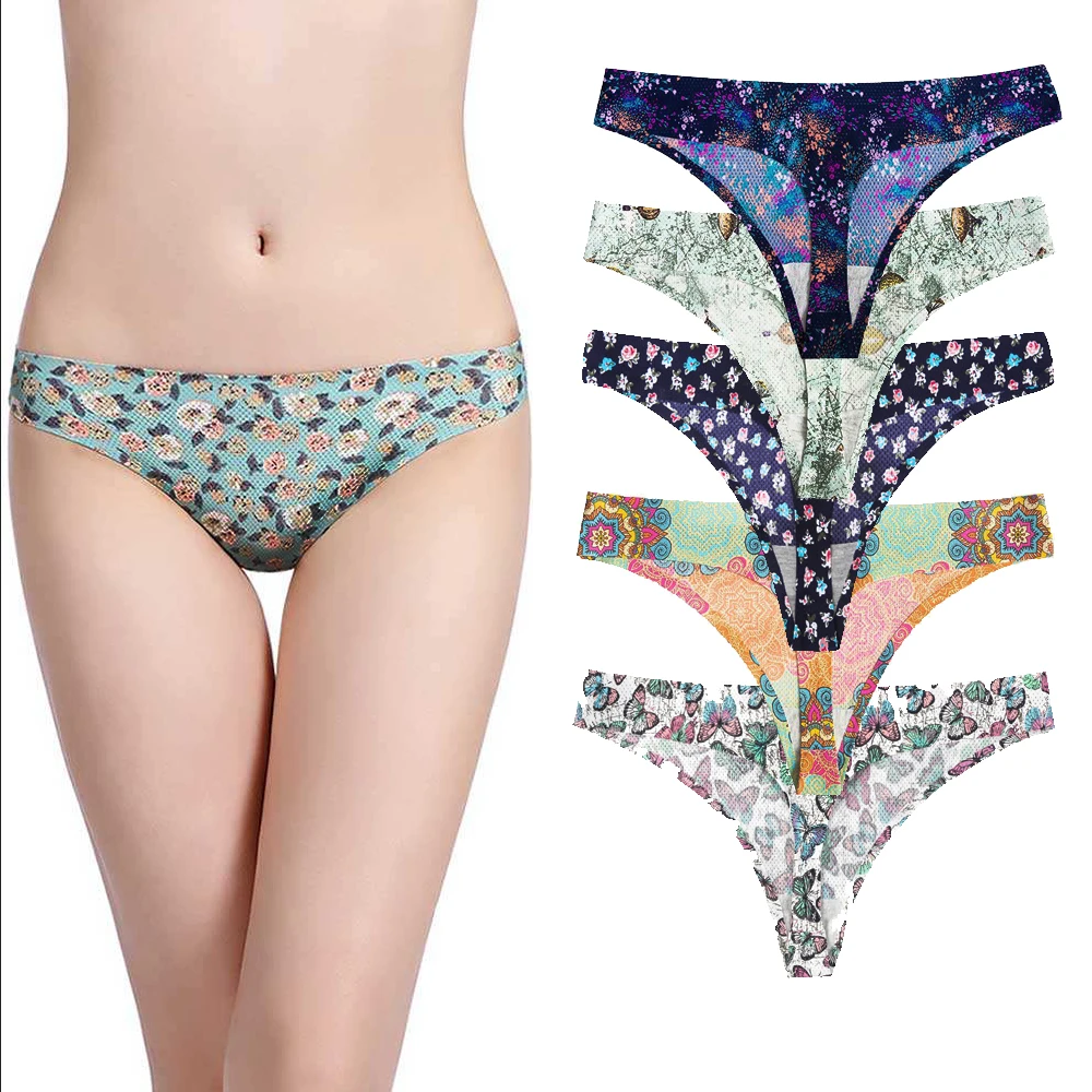 Seamless underwear spandex thong for girls seamless briefs sexy seamless thong comfortable deodorant lingerie for women