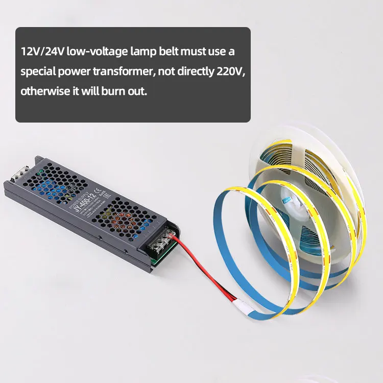 Cob Light Strip Rgbww Rgbcct Strip Flexible Cob 24V Led Strip High Bright Light For Decoration