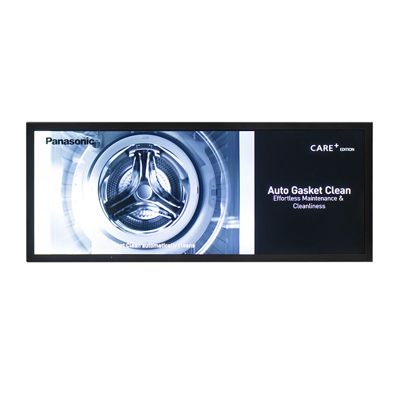 22 Inch Wall Mounted Stretched Bar Lcd Digital Signage Monitor Android Network Advertising Display Screen