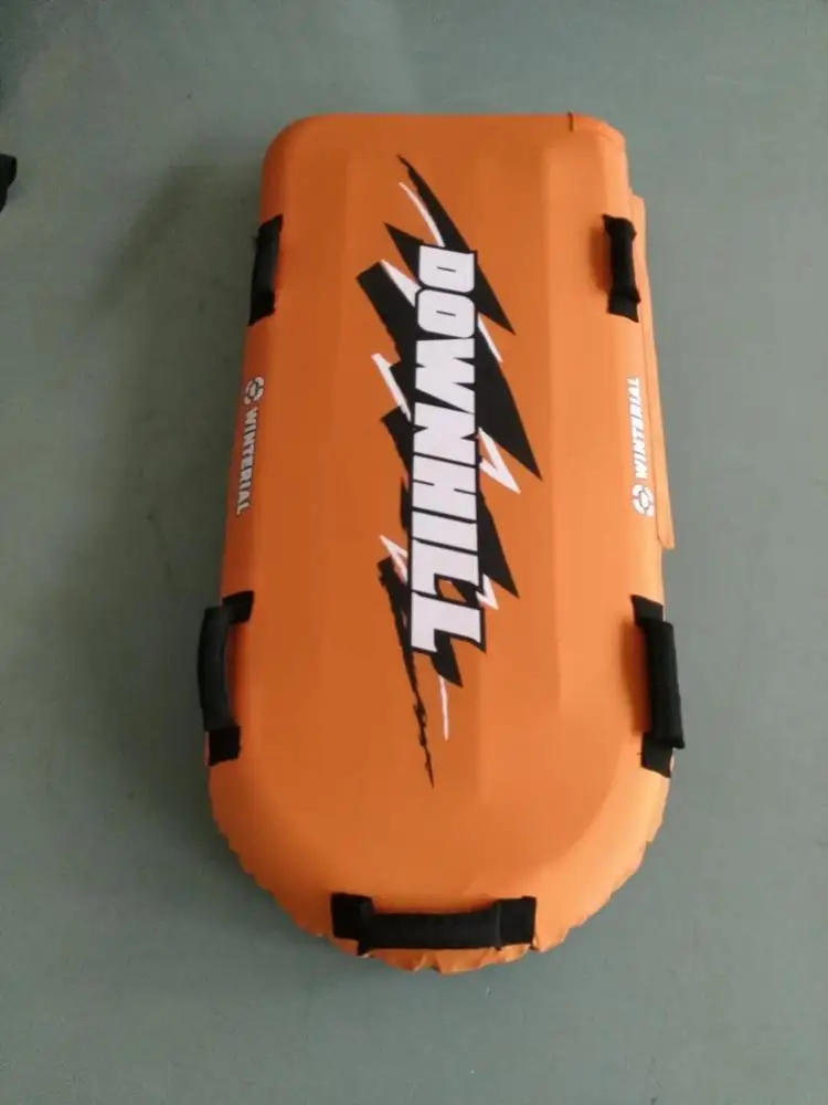  Hot Sale Sports Equipment Inflatable Snow Plastic Sled Adult Winter Ski For