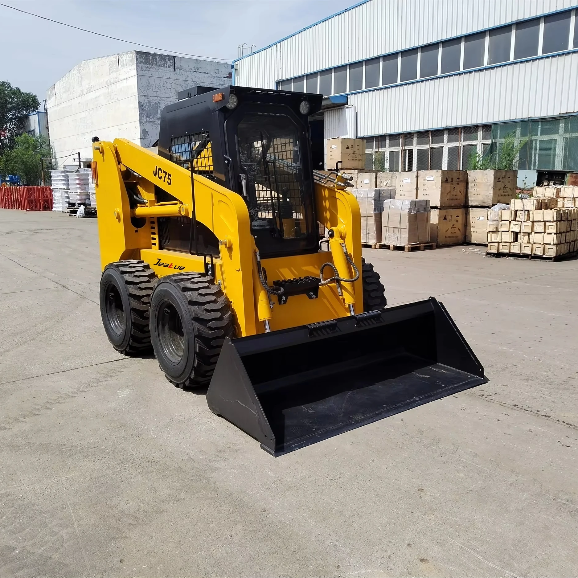 Лидер продаж 2024 год Строительная техника погрузчик колесный модель JC75