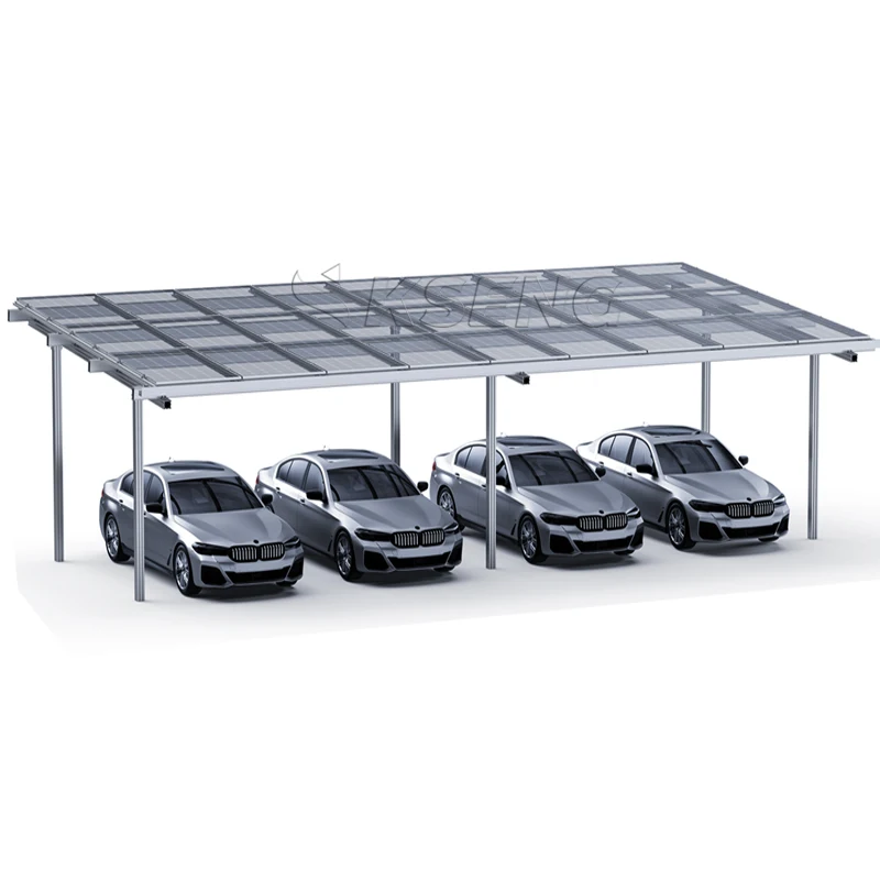 Wholesale Price Carport Waterproof Solar Carport Solar Parking Canopy Aluminium Carport 3 Cars Solar