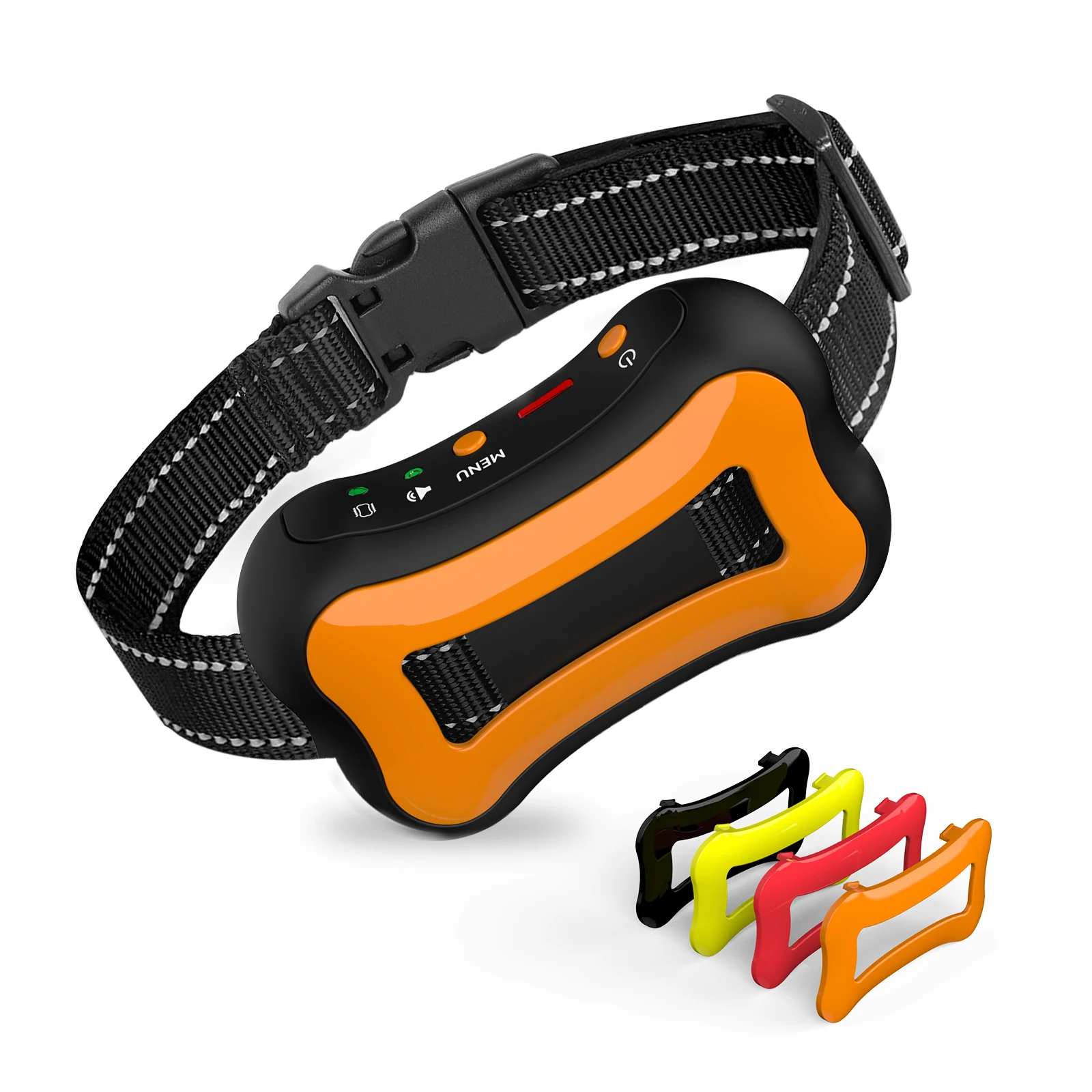 Amazon New Automatic Adjustable Vibration Beep Dog Bark Collar Waterproof Rechargeable Anti Barking Collar Dog Training Collar,