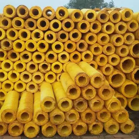 Insulation manufacturer china production line price glass wool tube