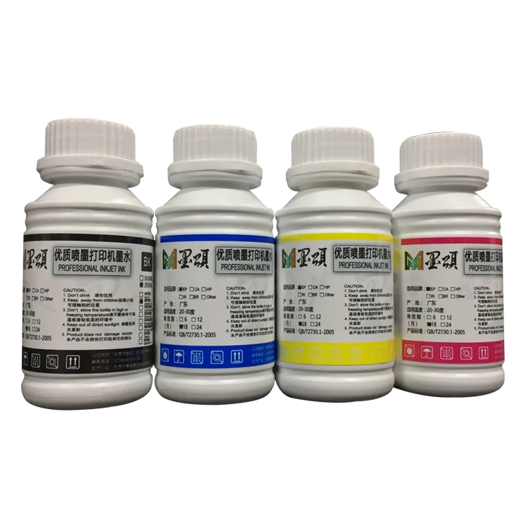 Hot sale factory direct 500ML embossed textile ink discharge for screen print dtg