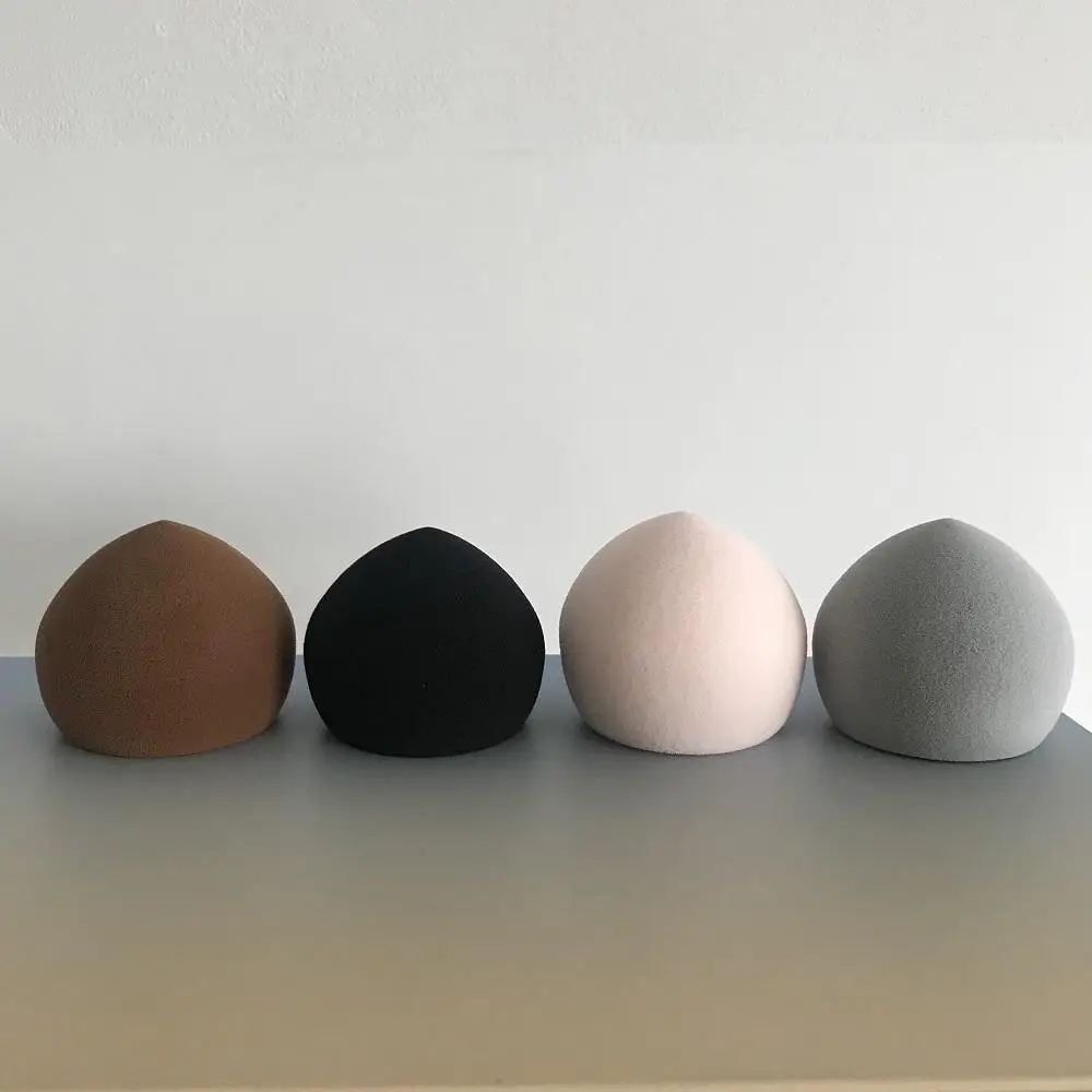 Original ultra cotton candy soft beauty make up peach shape marshmallow makeup sponge peach sponge