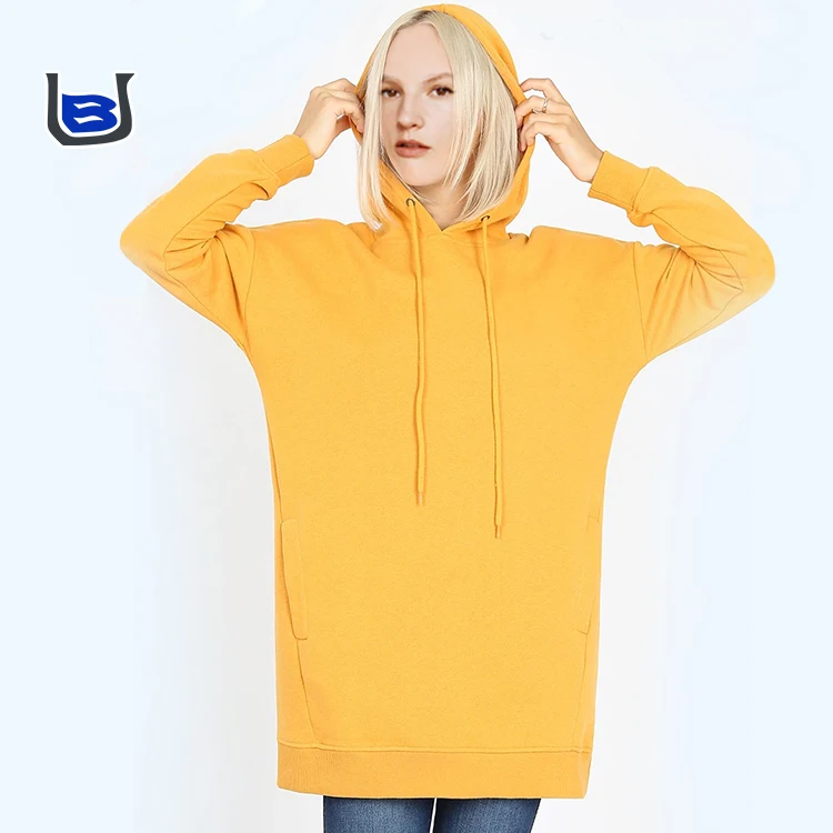 
Women fleece crew neck basic drawstring regular size and plus size hoodie oversize pullover with pocket 