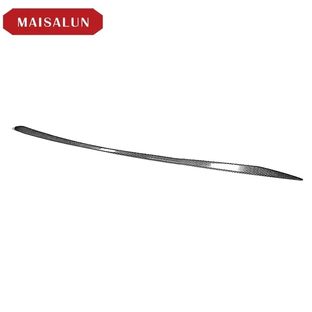 High Quality C63 Style Carbon Fiber Tail Wing Spoiler For Mercedes Benz C Class W205 2015+ Rear Spoiler Auto accessories