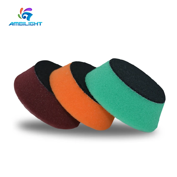 3-дюймовый машины, полироль для автомобиля, пусковая площадка полировщик двойного действия пены подушка для полировки Уход пены с полировальной подложкой