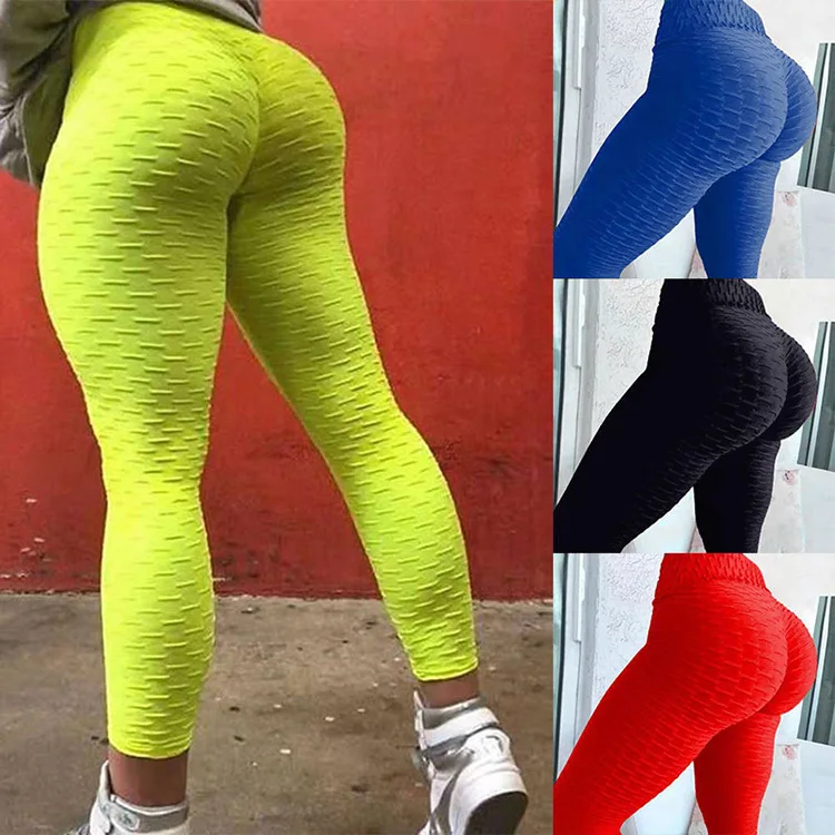Thick Women Yoga Outfits Cellulite Tights Famous Tiktok Push Up Leggings/womens Sports Yoga Leggings