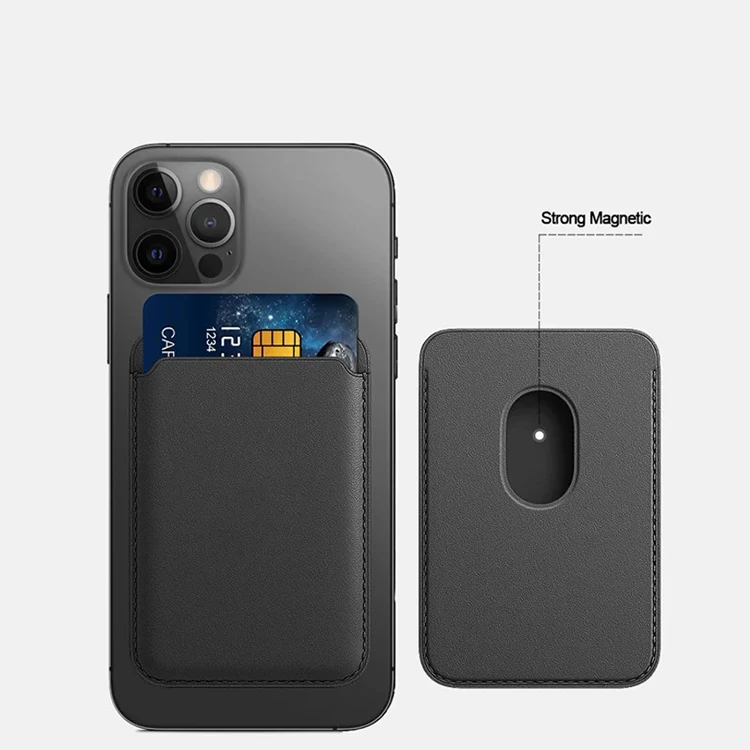 
PU Leather Credit Card Holder Magnetic Magsafing Shockproof wallet For Iphone 12/ Iphone 12 Pro/ Iphone 12 Pro Max 