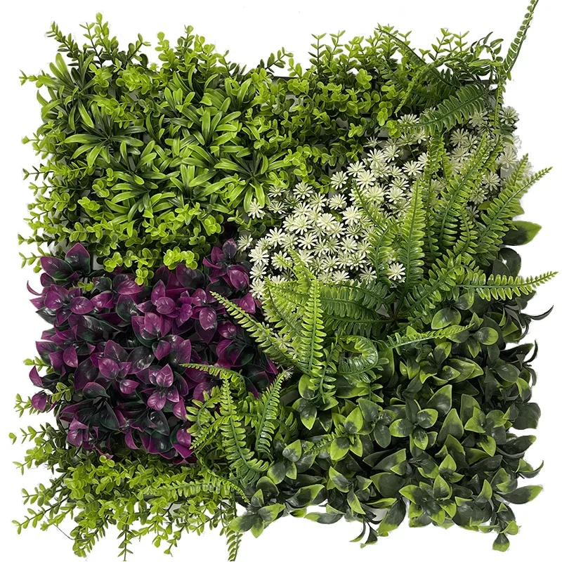 DYG Designed vertical garden hedge fence wall artificial living green plant wall for Party Wedding Wall Decorations
