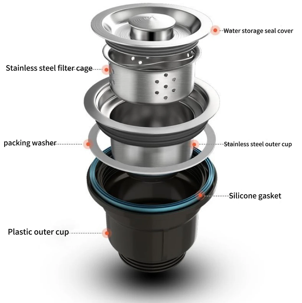 Wholesale Farmhouse Kitchen Mixer Tap Double Bowl Rectangular Stainless Steel Sink Golden Black Hot Cold Water Tap Undermount