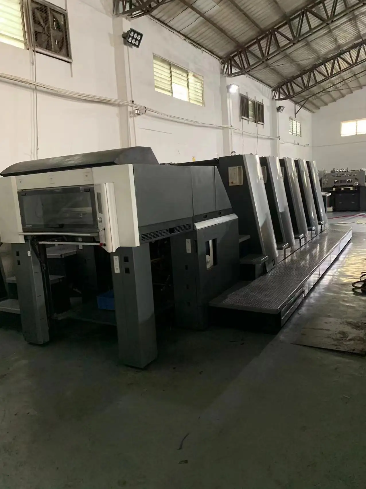 Печатная машина Heidelber XL75-5-F офсетная печатная