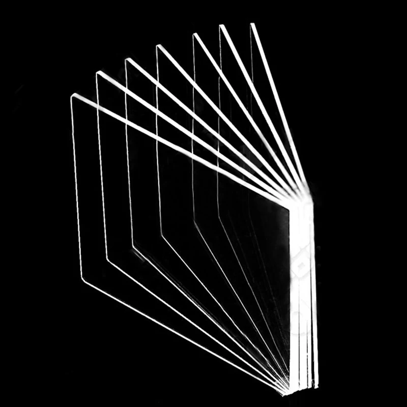 Borosilicate Glass Sheet Rectangular Square Polished High borosilicate glass 3.3