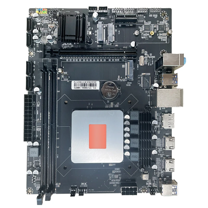 JIESHUO HM570 Motherboard With I5 I7 I9 CPU Processor 64GB(2*32GB) DDR4 Gaming Motherboards