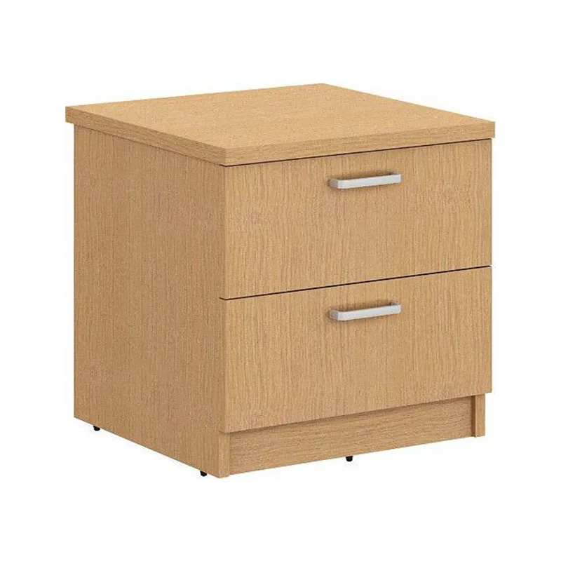 Factory Medical Room Furniture Hospital Clinic Bedside Table with Two Drawers