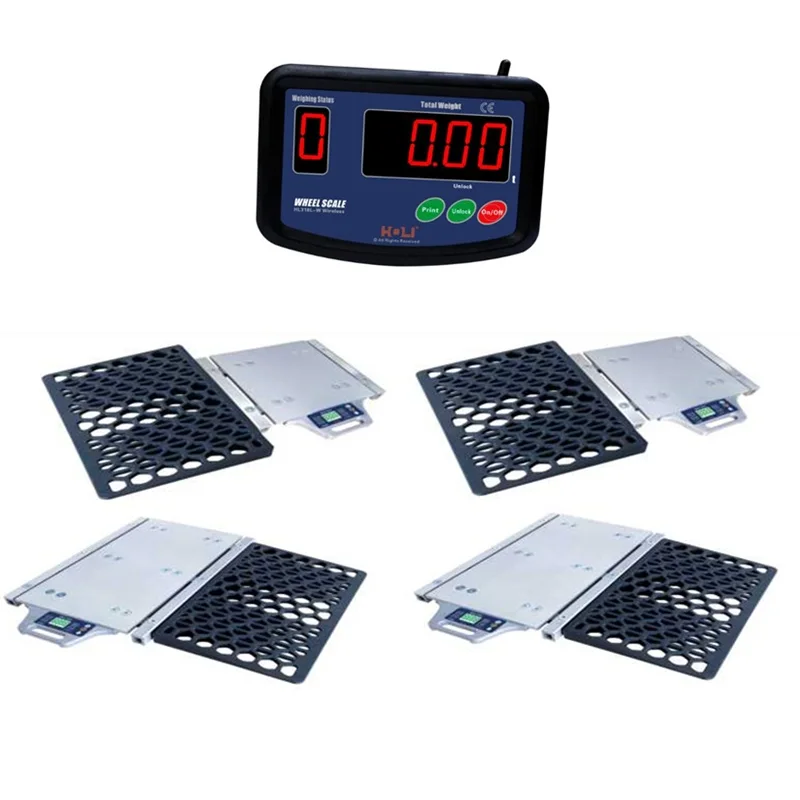 Подвижные статического портативная тележка для взвешивания ось весы мост автомобильные весы