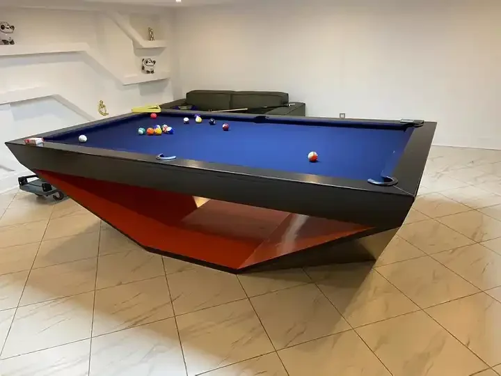 2024 Indoor Sports Game Room New Style Luxury Look Small Size 6ft 7ft 8 ft 9ft Pool Billiard Table with joy