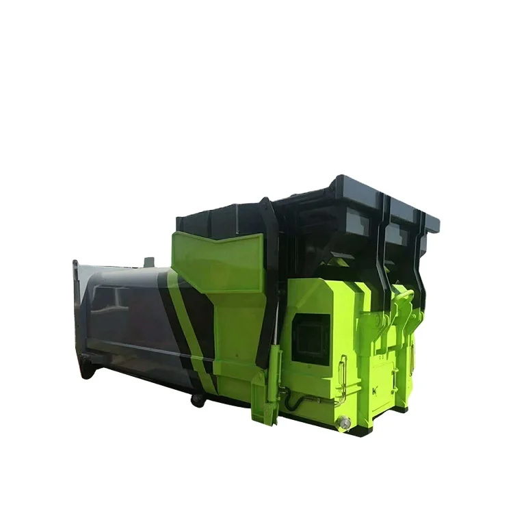 
Safety Environmental Protection Mobile Home Trashwaste Compactor 12T Waste Compactor Press 