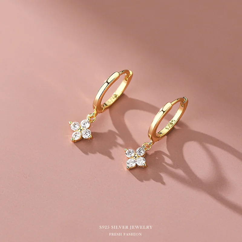 2024 Fashion Trending Original Dangle Earrings Designer Jewelry 925 Sterling Silver Hoop Earrings for Women