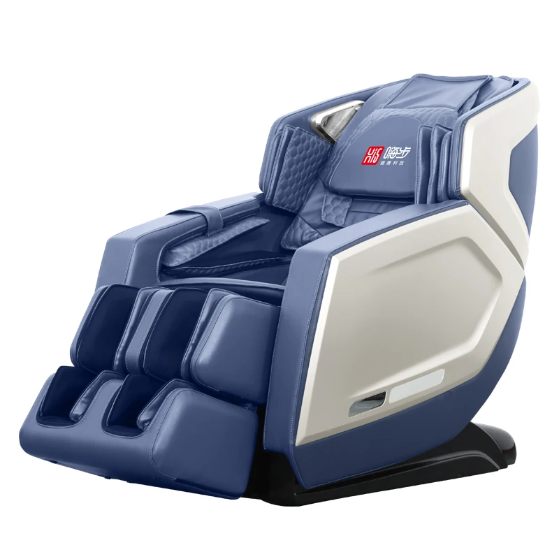 Wholesale OEM 2021 New Design Ultra long SL shaped curved steel guide rail Zero Gravity Electric massage chairs