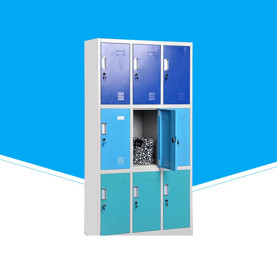 school furniture staff 6 door metal wardrobe locker