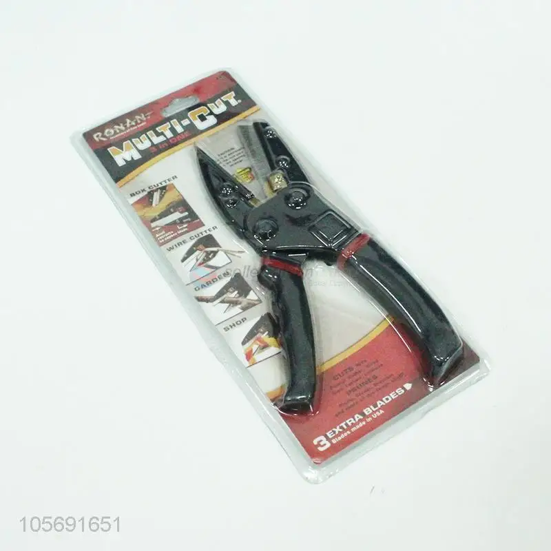 Садовые ножницы, ручные ножницы, режущие инструменты, Нескользящие прямые садовые ножницы