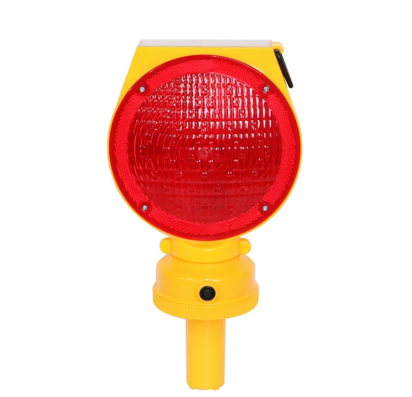 Solar power led emergency warning light solar spoiler warning light