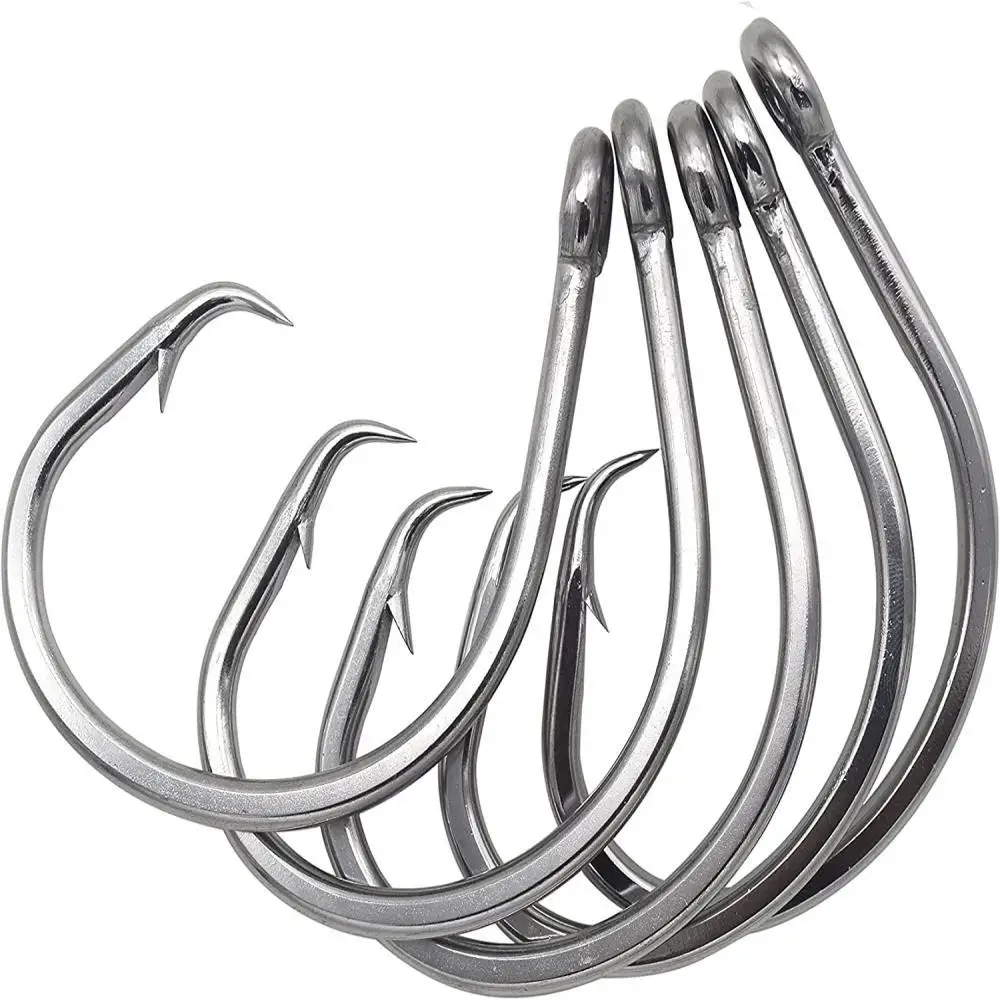 Saltwater Fishing Hook High Quality 39950 Stainless Steel Demon Circle Deep Sea Fishing Hook