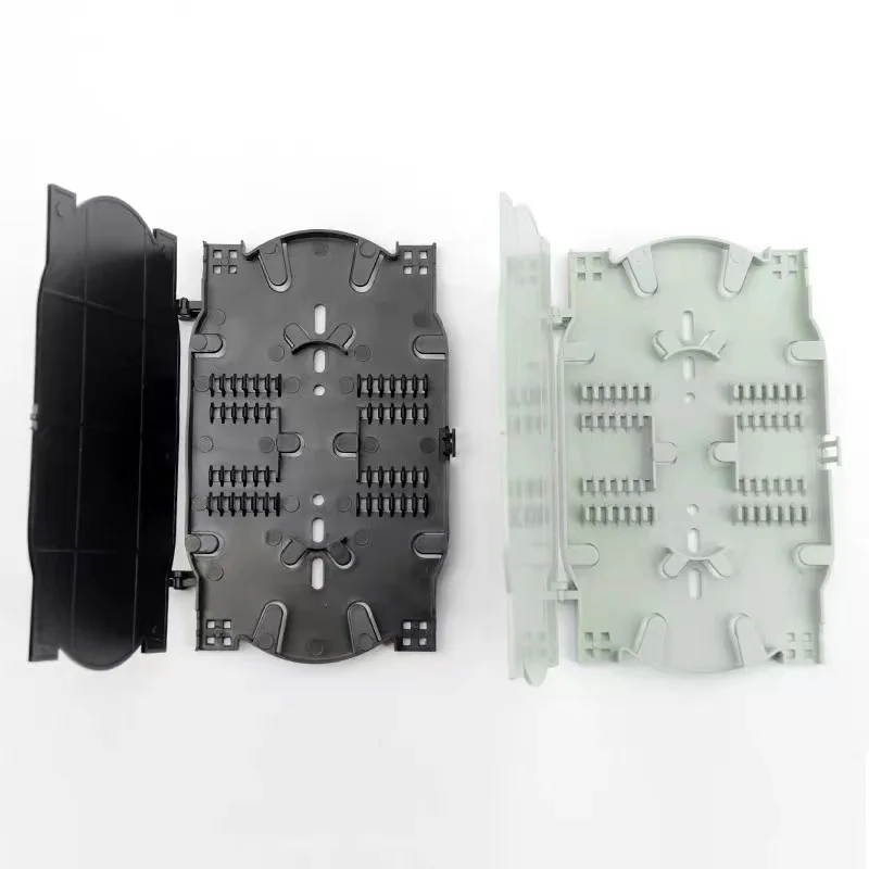 RENEW-1024 factory price 24 core ABS ODF tray fiber optic splicing tray with cover