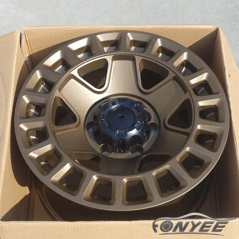 F66DX125 Fonyee wheels for auto popular pattern off-road mags latest modified design alloy wheels high quality car rims